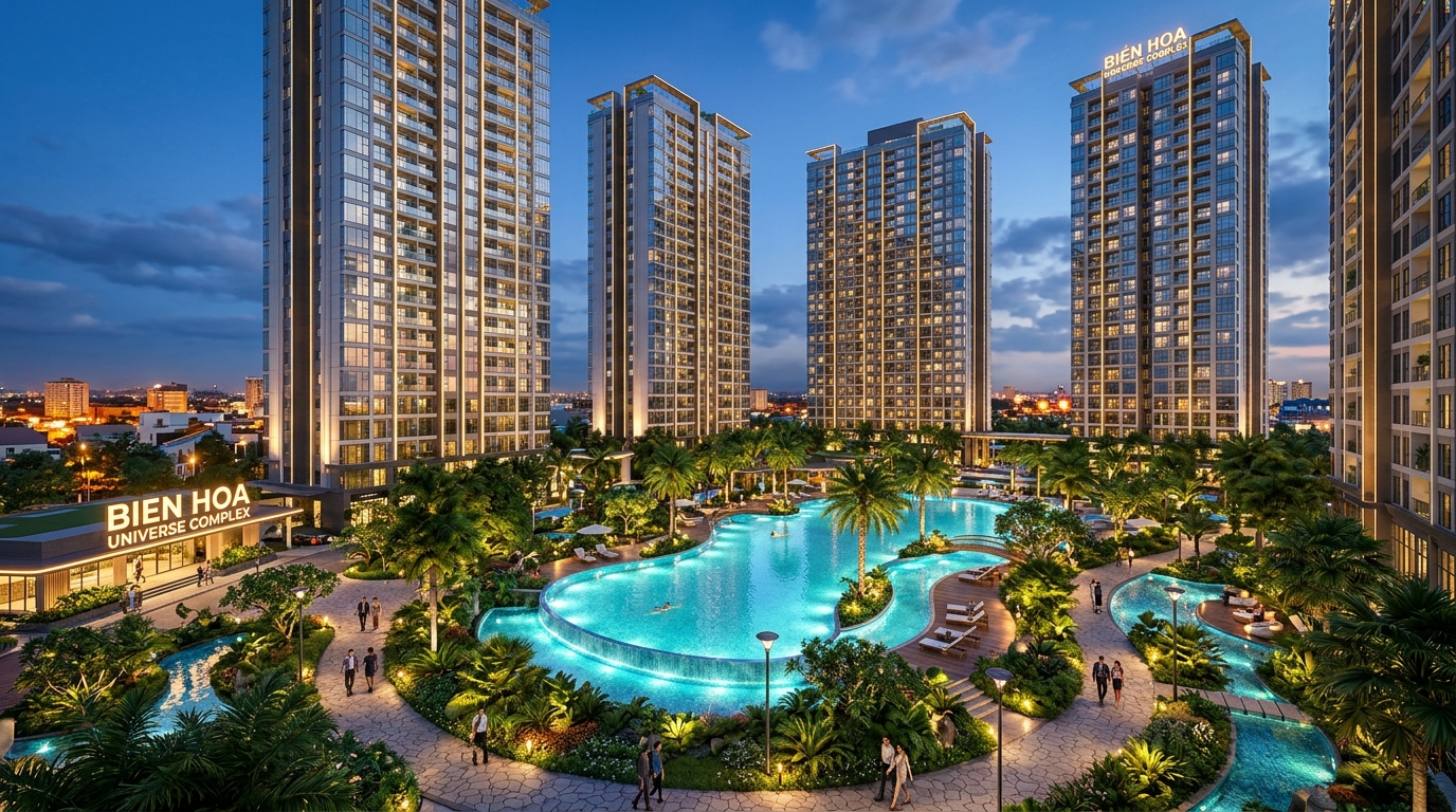 Biên Hòa Universe Complex — Khu Phức Hợp Căn Hộ Thông Minh Hưng Thịnh