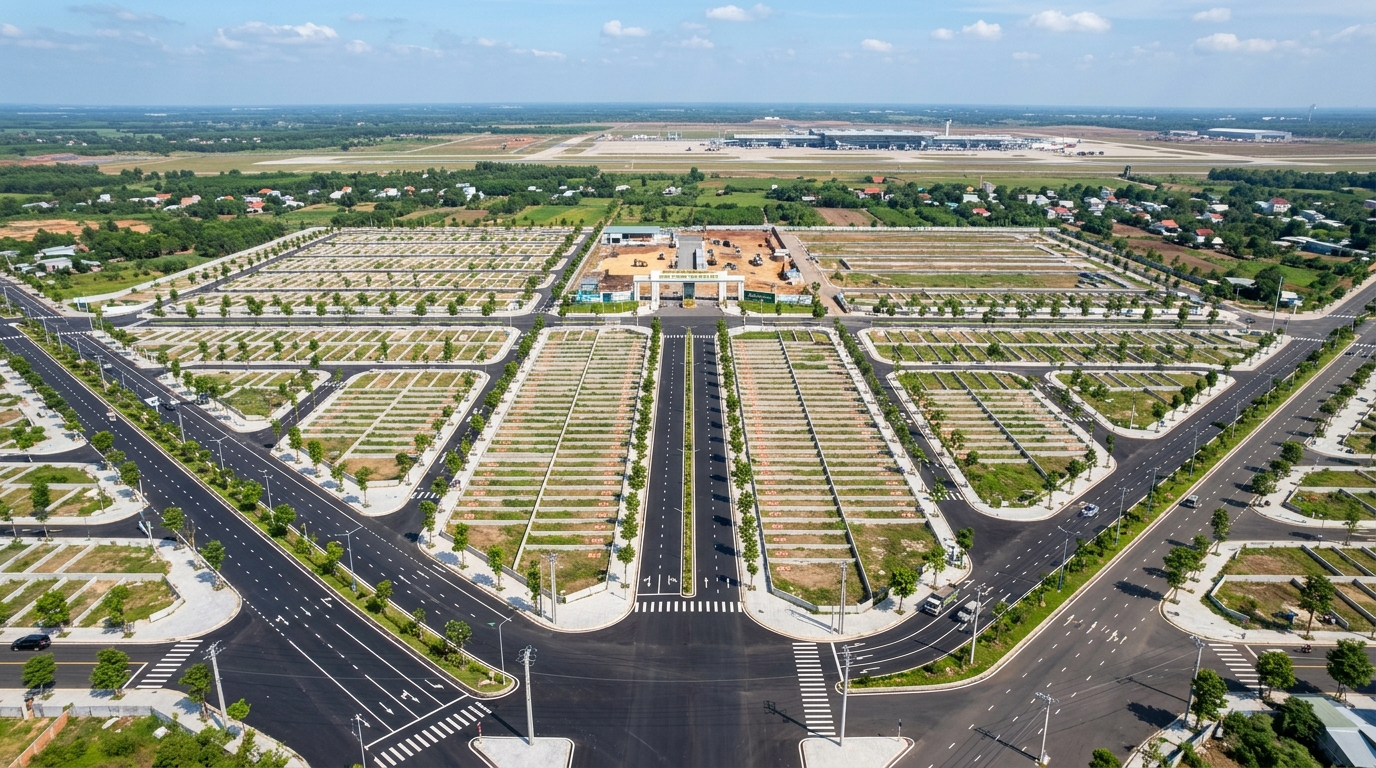 Đất Nền Long Thành Gần Sân Bay — Sổ Hồng Riêng Thổ Cư 100%