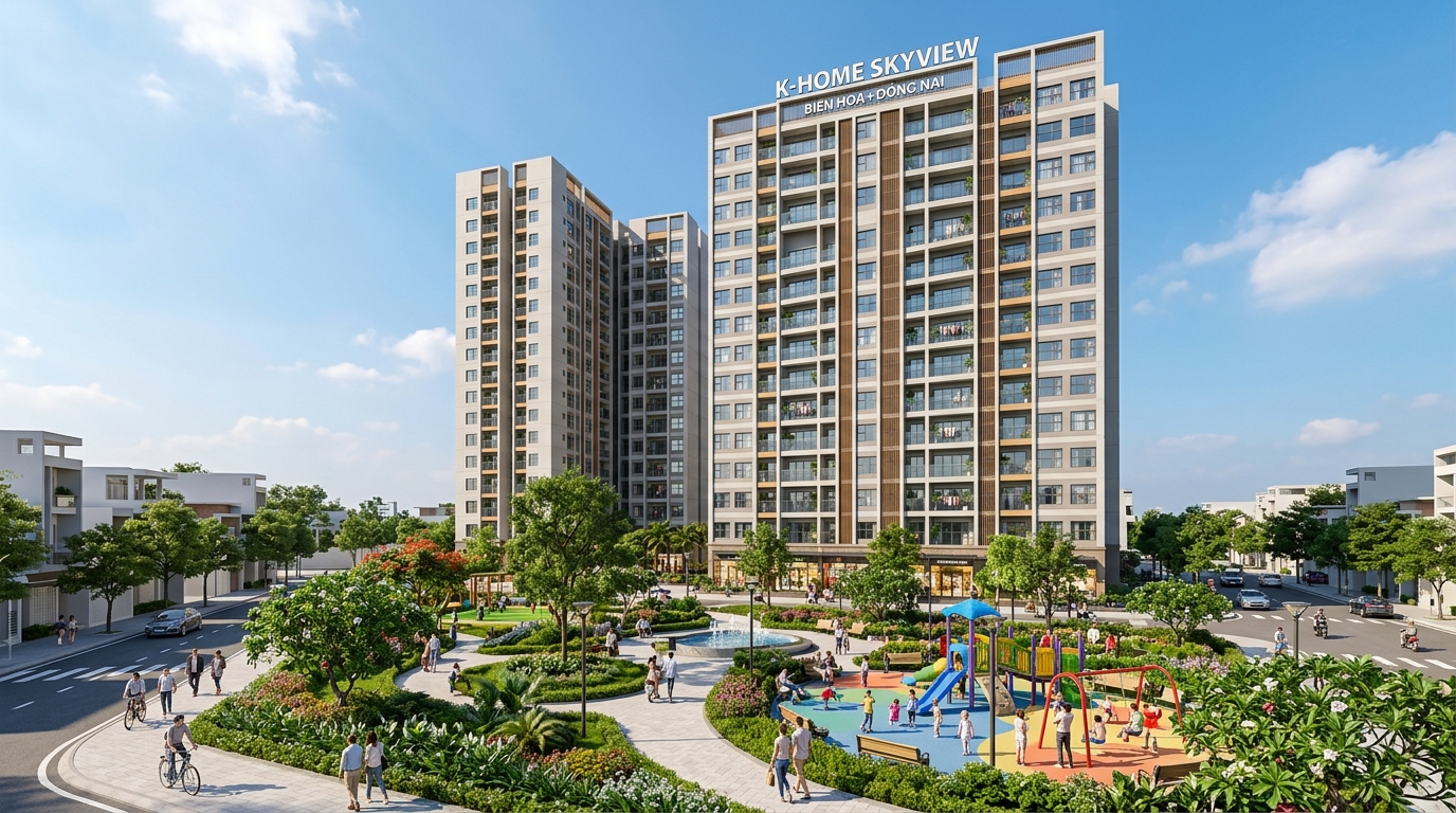 K-Home Skyview Đồng Nai — Dự Án Căn Hộ Nhà Ở Xã Hội Hiện Đại